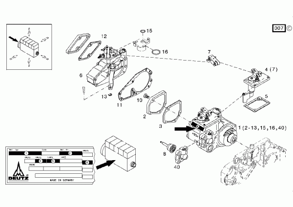 Regelateur Deutz